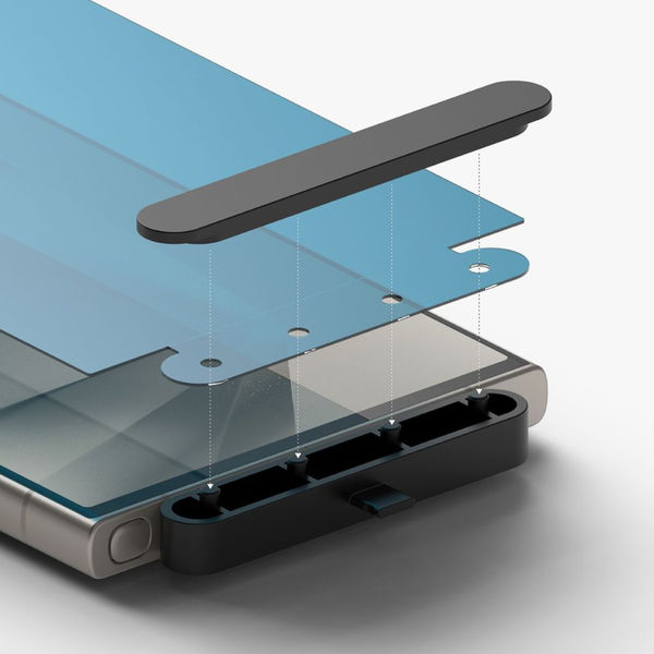 Ringke - Dual Easy Full (2 pack) - Samsung Galaxy S24 Ultra - Clear