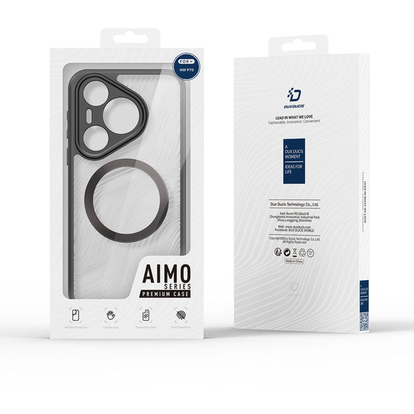 Dux Ducis - Aimo MagSafe Series - Huawei Pura 70 - Black