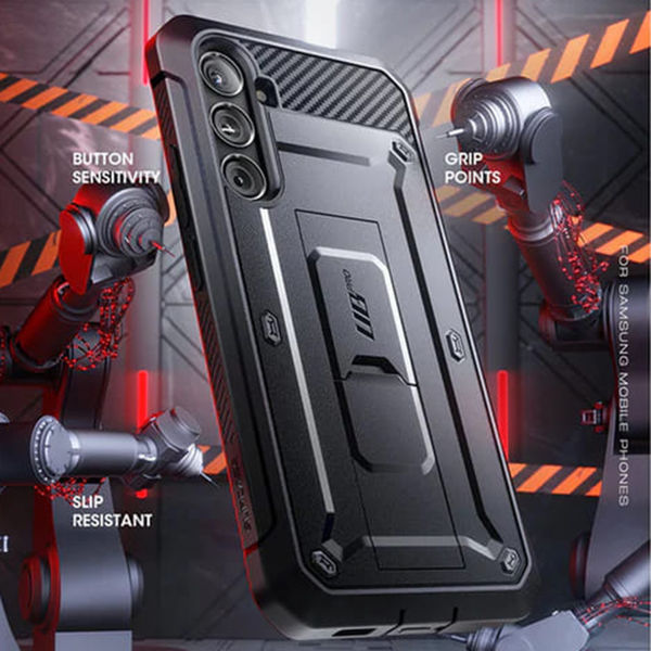 Supcase - Unicorn Beetle Pro - Samsung Galaxy S23 FE - Black