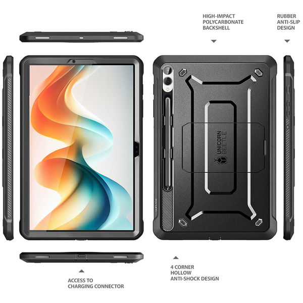 Supcase - Unicorn Beetle Pro - Samsung Galaxy Tab S9 FE Plus - Black