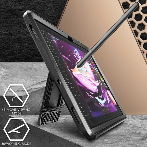 Supcase - Unicorn Beetle Pro - Samsung Galaxy Tab S9 FE Plus - Black