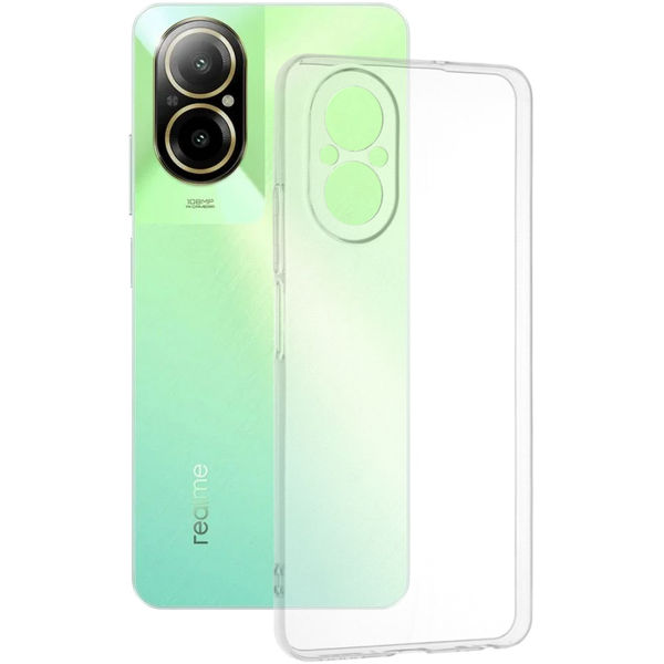 Techsuit - Clear Silicone - Realme C67 4G - Transparent