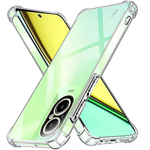 Techsuit - Shockproof Clear Silicone - Realme C67 4G - Clear