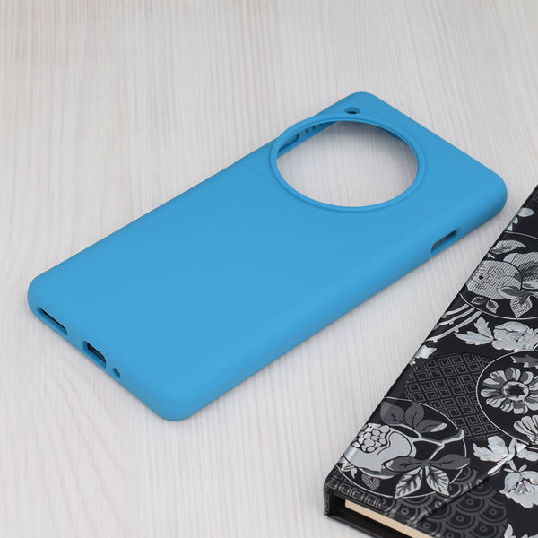 Techsuit - Soft Edge Silicone - OnePlus 12 - Denim Blue