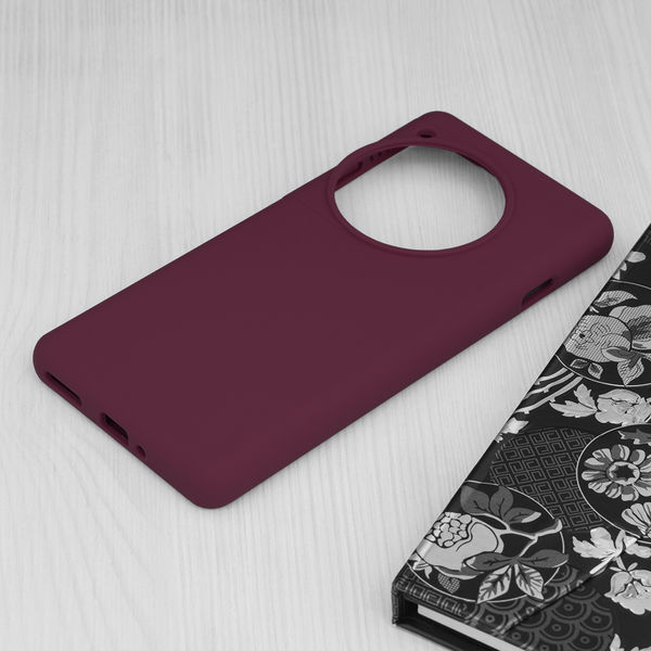 Techsuit - Soft Edge Silicone - OnePlus 12 - Plum Violet