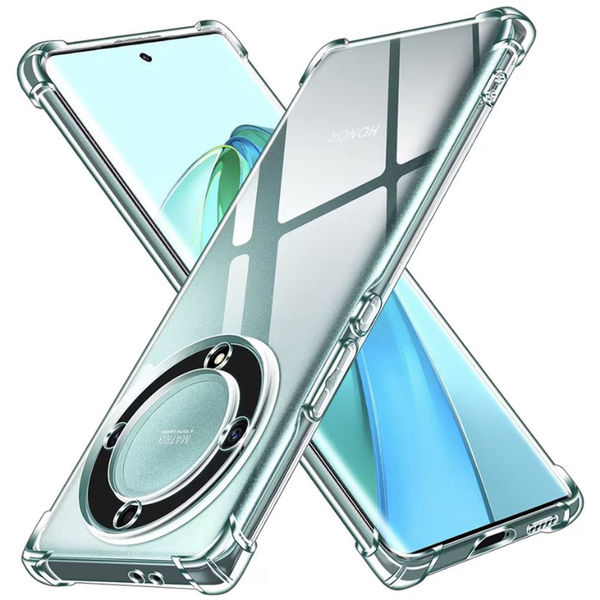 Techsuit - Shockproof Clear Silicone - Honor Magic6 Lite - Clear