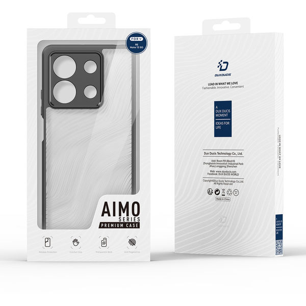 Dux Ducis - Aimo Series - Xiaomi Redmi Note 13 5G - Black