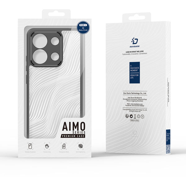 Dux Ducis - Aimo Series - Xiaomi Redmi Note 13 4G - Black