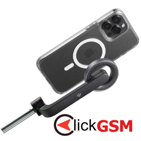 Spigen - Selfie Stick (S570W) - MagSafe Compatible, Stable, Bluetooth 5.0, for iOS and Android, 67cm - Black