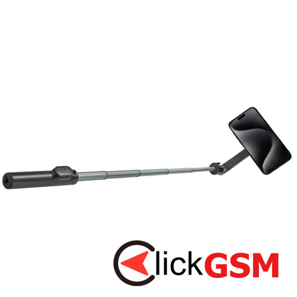 Spigen - Selfie Stick (S570W) - MagSafe Compatible, Stable, Bluetooth 5.0, for iOS and Android, 67cm - Black