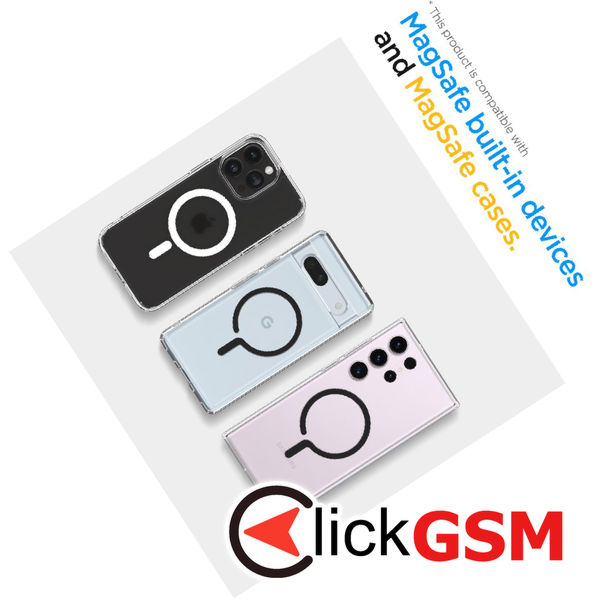 Spigen - Selfie Stick (S570W) - MagSafe Compatible, Stable, Bluetooth 5.0, for iOS and Android, 67cm - Black