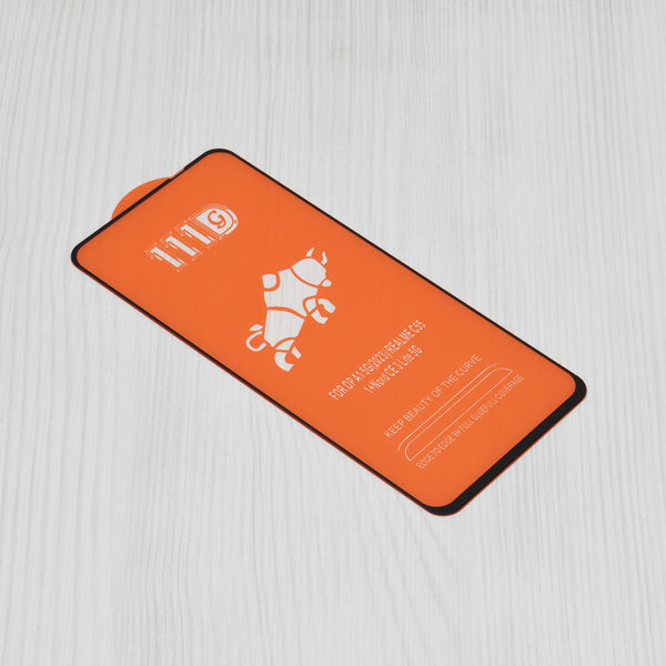 Techsuit - 111D Full Cover / Full Glue Glass - Realme C67 4G - Black