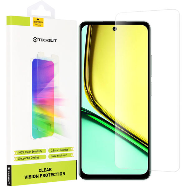Techsuit - Clear Vision Glass - Realme C67 4G - Transparent