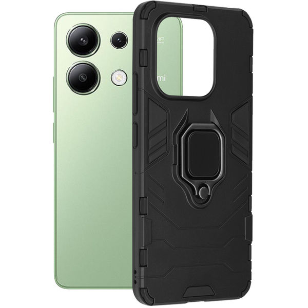 Techsuit - Silicone Shield - Xiaomi Redmi Note 13 4G - Black