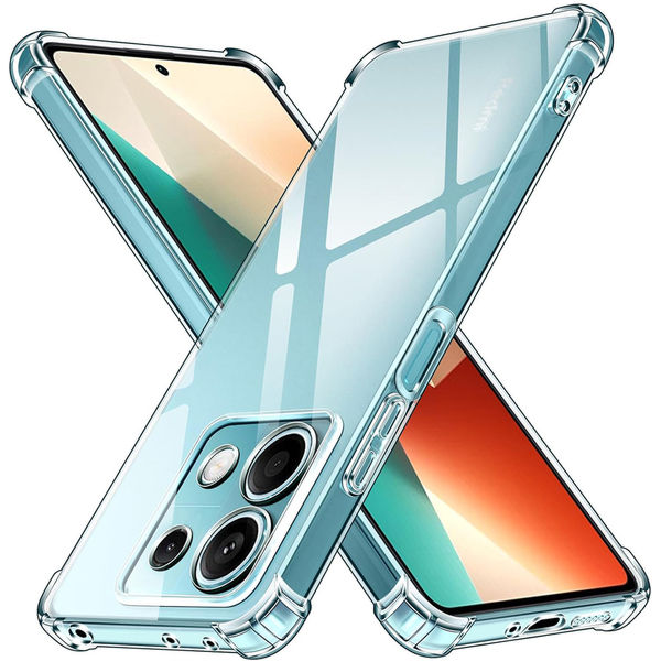 Techsuit - Shockproof Clear Silicone - Xiaomi Redmi Note 13 Pro 4G / Poco M6 Pro 4G - Clear