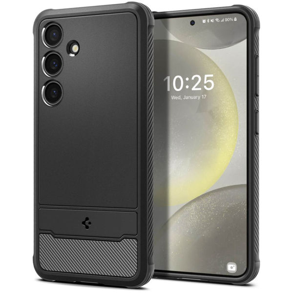 Spigen - Rugged Armor - Samsung Galaxy S24 - Black