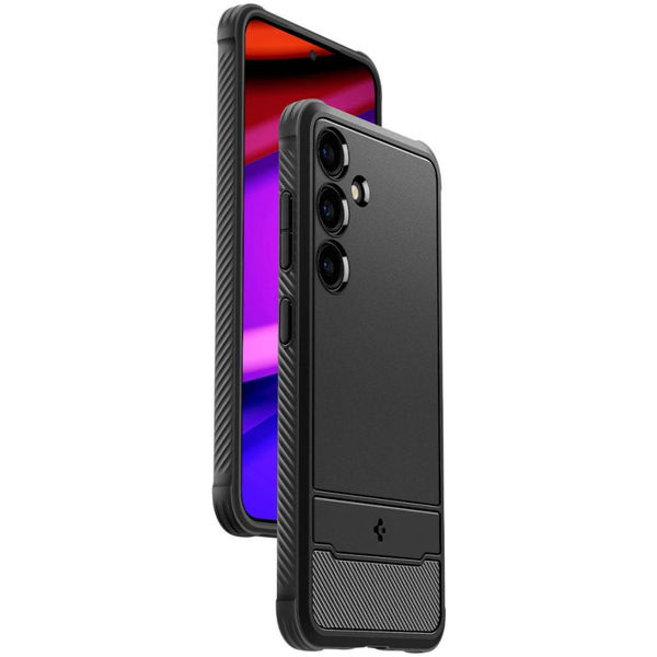 Spigen - Rugged Armor - Samsung Galaxy S24 - Black