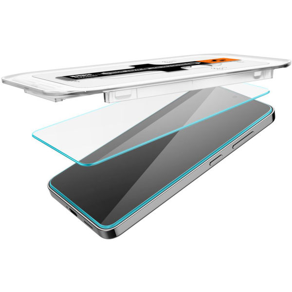 Spigen - Glas.tR EZ-FIT (2 pack) - Samsung Galaxy S24 Plus / S25 Plus - Clear