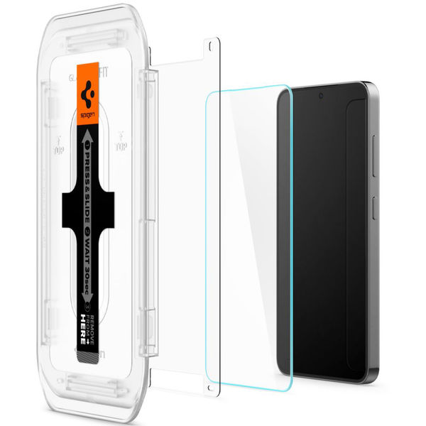 Spigen - Glas.tR EZ-FIT (2 pack) - Samsung Galaxy S24 Plus / S25 Plus - Clear