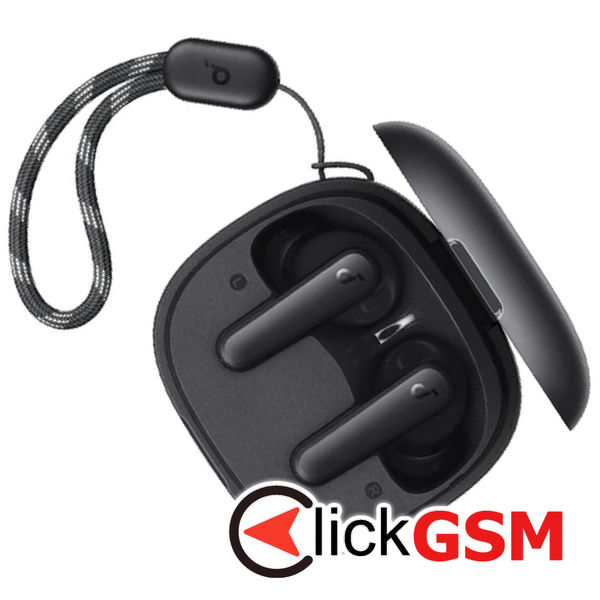 Anker - Wireless Earbuds R50i (A3949G21) - with Charging Case, Extra-bass, AI-Enhanced Calls - White