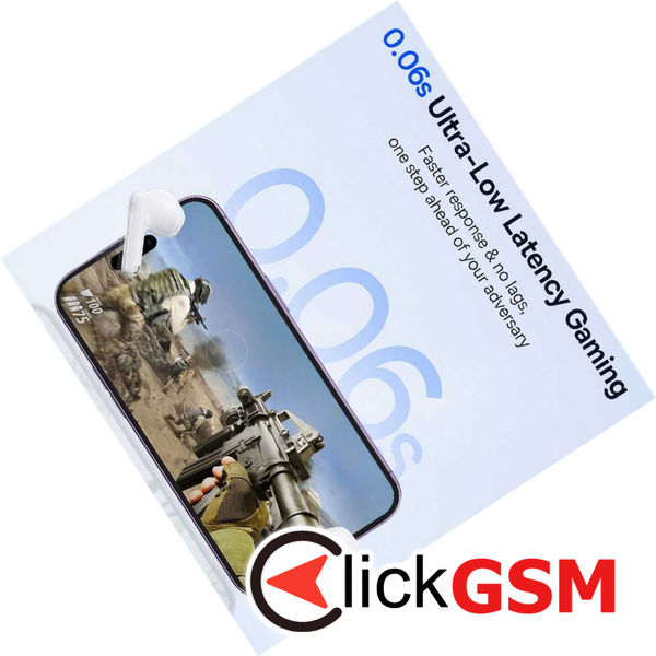 Baseus - Wireless Earbuds Bowie E13 (A00059701217-Z1) - TWS, Bluetooth 5.3 - White