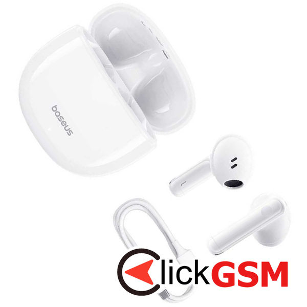 Baseus - Wireless Earbuds Bowie E13 (A00059701217-Z1) - TWS, Bluetooth 5.3 - White