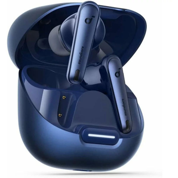 Anker - Wireless Earbuds SoundCore Liberty 4 NC (A3947G31) - Bluetooth 5.3, ANC 2.0, Hi-Res Sound, LDAC, IPX4 - Blue