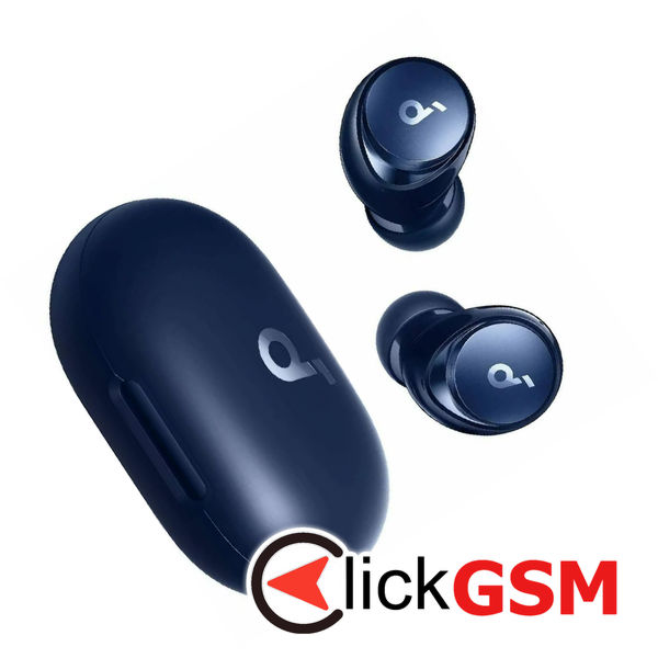 Anker - Wireless Earbuds SoundCore Space A40 (A3936G31) - Bluetooth 5.2, ANC, Hi-Res Sound, Wireless&Type-C Charging - Blue