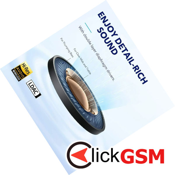 Anker - Wireless Earbuds SoundCore Space A40 (A3936G31) - Bluetooth 5.2, ANC, Hi-Res Sound, Wireless&Type-C Charging - Blue