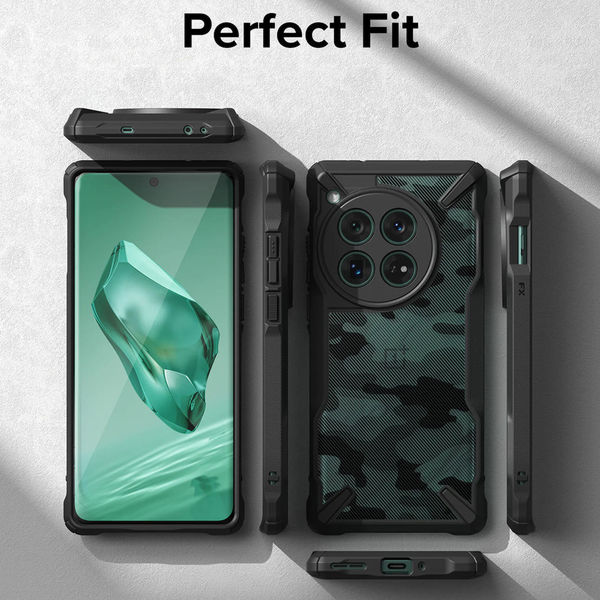 Ringke - Fusion X Design - OnePlus 12 - Camo Black