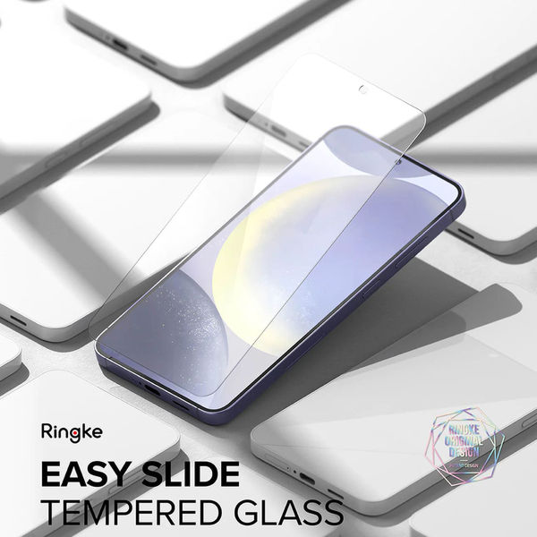 Ringke - Easy Slide Tempered Glass (2 pack) - Samsung Galaxy S24 Plus - Clear