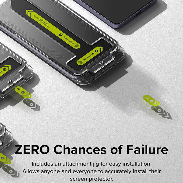 Ringke - Easy Slide Tempered Glass (2 pack) - Samsung Galaxy S24 Plus - Clear