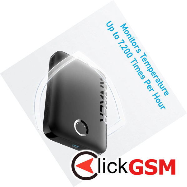 Anker - Power Bank 321 (A1616G11) - MagSafe, Type-C, for iPhone, 5000mAh - Black