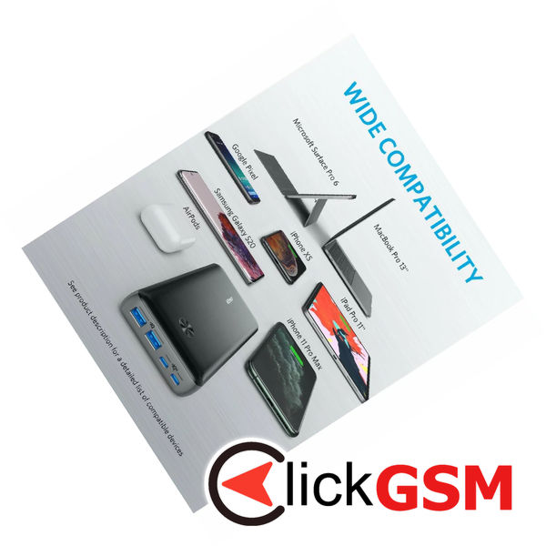 Anker - Power Bank PowerCore III Elite (A1291H11) - 2x Type-C, 2x USB, 25600mAh, 87W - Black