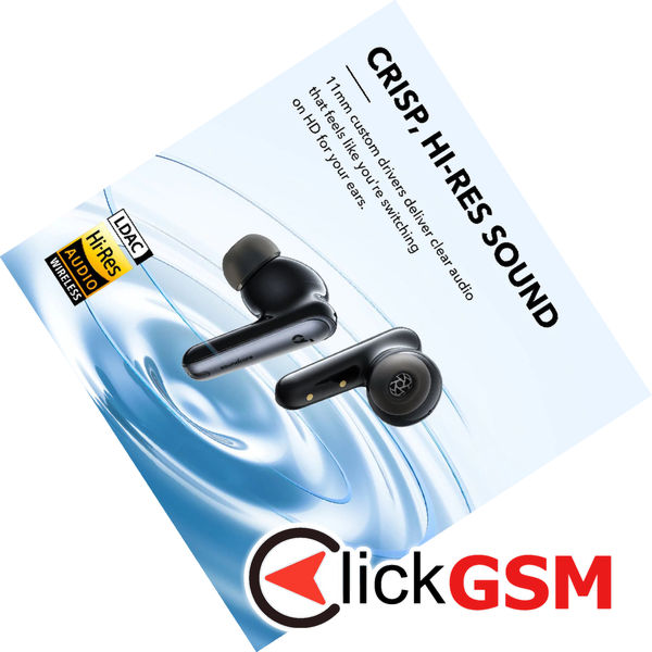 Anker - Wireless Earbuds SoundCore Liberty 4 NC (A3947G11) - Bluetooth 5.3, ANC 2.0, Hi-Res Sound, LDAC, IPX4 - Black