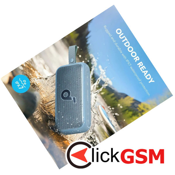 Anker - Wireless Speaker SoundCore Motion 300 (A3135031) - Hi-Res, BassUp, SmartTune, IPX7, 30W - Frost Blue