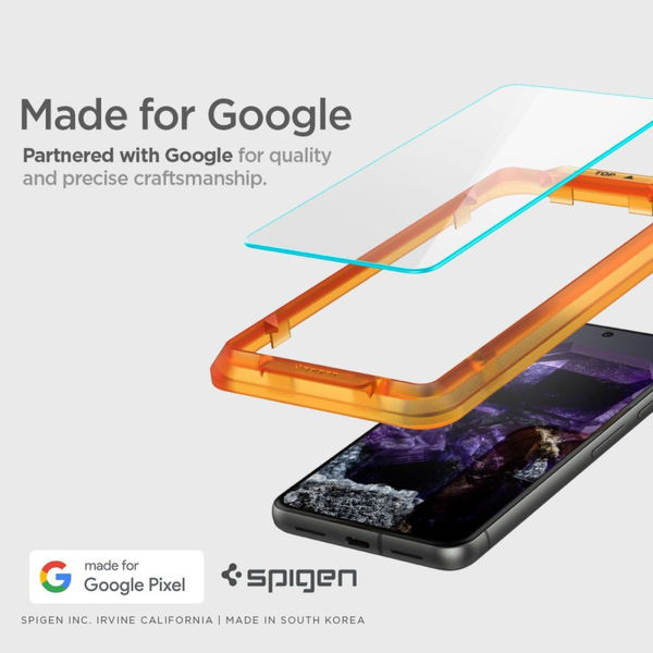 Spigen - Glas.tR Align Master (2 pack) - Google Pixel 8 - Clear