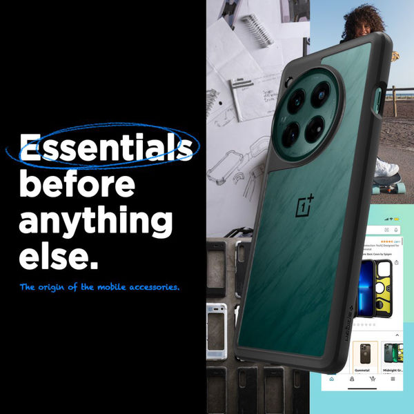 Spigen - Ultra Hybrid - OnePlus 12 - Matte Black
