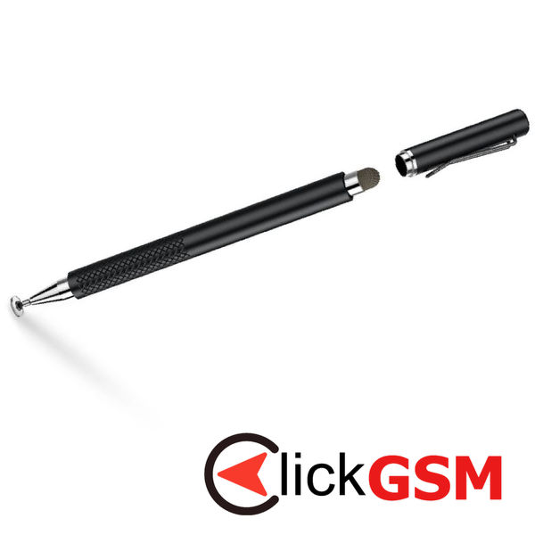 Spigen - Stylus Pen - for Phone, Tablet and Watch, Flexible 180° Disk Tip - Black