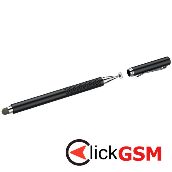Spigen - Stylus Pen - for Phone, Tablet and Watch, Flexible 180° Disk Tip - Black