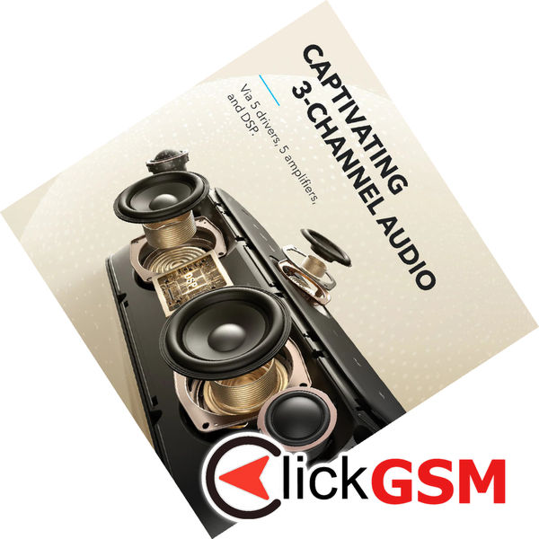 Anker - Wireless Speaker SoundCore Motion X600 (A3130011) - Hi-Res Sound, Waterproof IPX7, 50W - Black