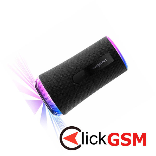 Anker - Wireless Speaker SoundCore Glow (A3166G11) - 360° Sound, 30W, IP67 - Black