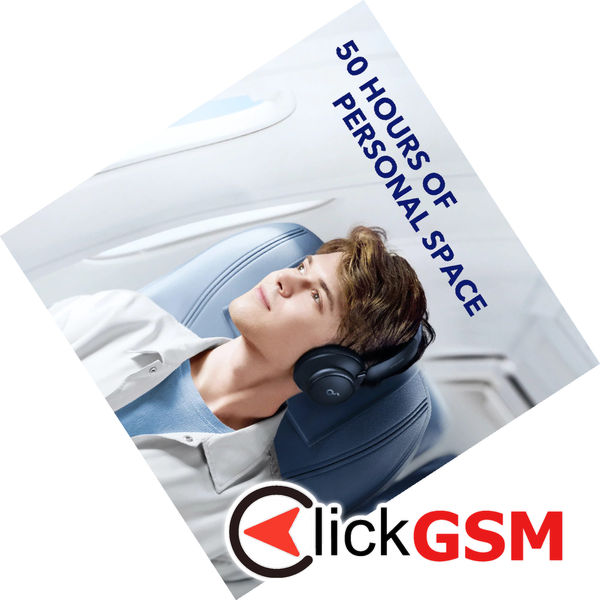 Anker - Wireless Headphones Space Q45 (A3040G31) - Bluetooth 5.3, Noise Cancelling, USB-C - Blue