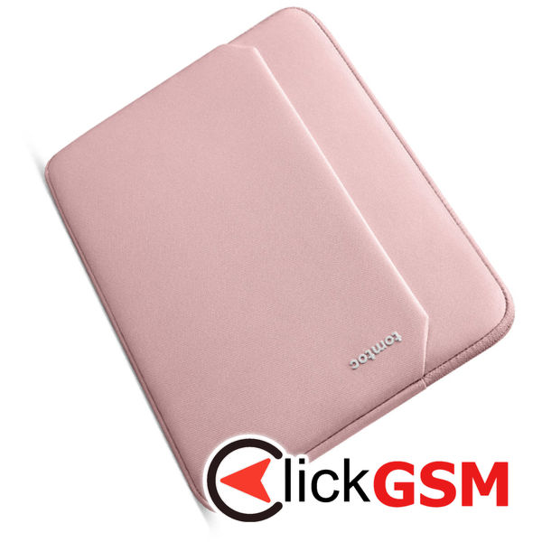 Tomtoc - Tablet Sleeve (B18B1P1) - for iPad with Shock-Absorbing Padding, 12.9” - Pink