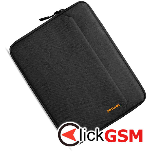 Tomtoc - Tablet Sleeve (B18B1D1) - for iPad with Shock-Absorbing Padding, 12.9” - Black