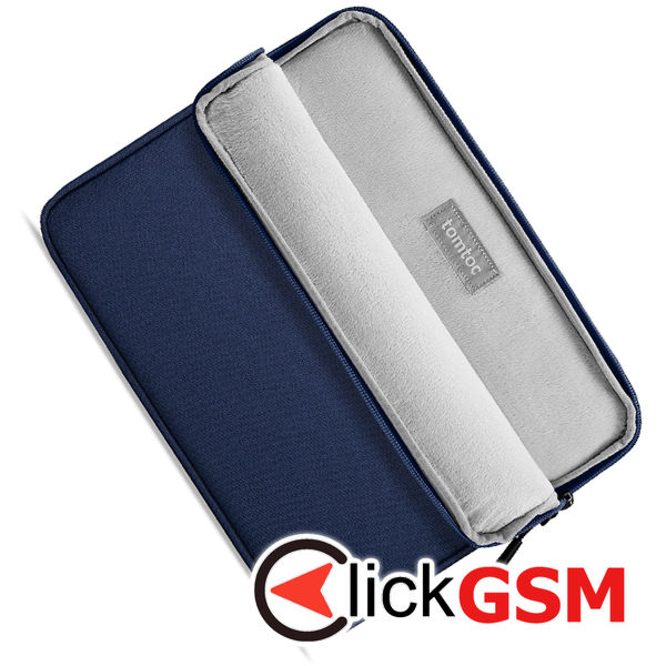 Tomtoc - Tablet Sleeve (B18B1B2) - for iPad with Shock-Absorbing Padding, 12.9” - Navy Blue