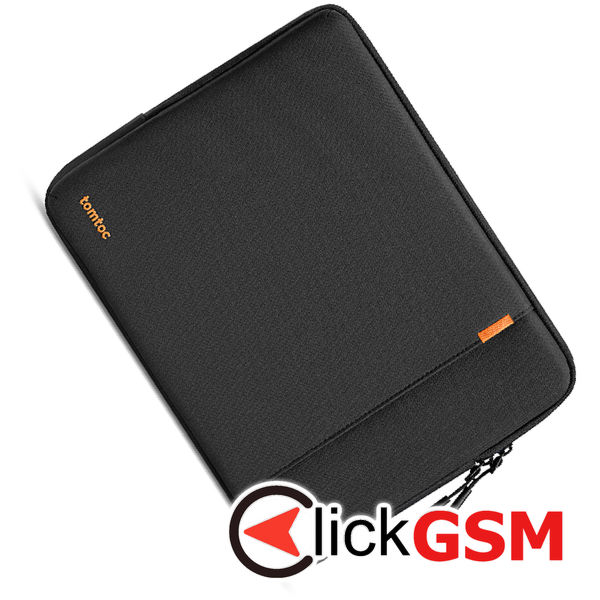 Tomtoc - Tablet Sleeve (B13B1D1) - for iPad with Shock-Absorbing Padding, 12.9” - Black