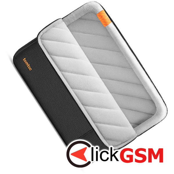 Tomtoc - Tablet Sleeve (B13B1D1) - for iPad with Shock-Absorbing Padding, 12.9” - Black
