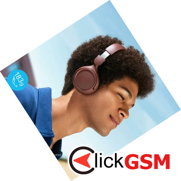 Anker - Wireless Headphones SoundCore H30i (A3012G91) - BT 5.3, Foldable, MultiPoint - Red