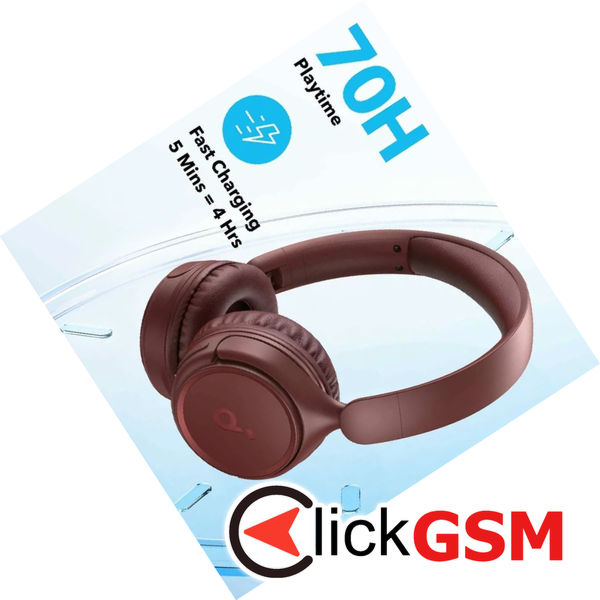 Anker - Wireless Headphones SoundCore H30i (A3012G91) - BT 5.3, Foldable, MultiPoint - Red